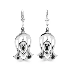 Ohrh&auml;nger "Jugendstil" Silber 925