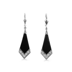 Ohrringe "Art D&eacute;co" Silber 925