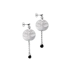 Ohrringe "Erweckung" Silber 925 Onyx