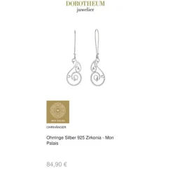 Ohrringe Silber 925 Zirkonia