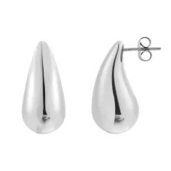 Ohrstecker "Drop" Stahl