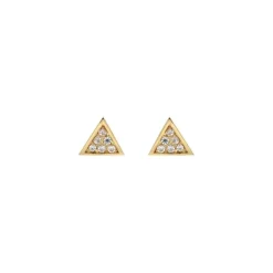 Ohrstecker Gold 585 Zirkonia