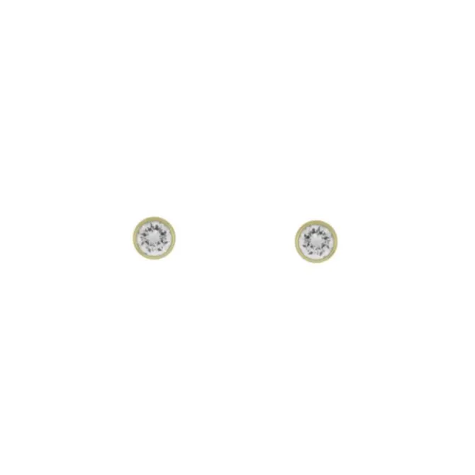 Ohrstecker Gold 585 Zirkonia