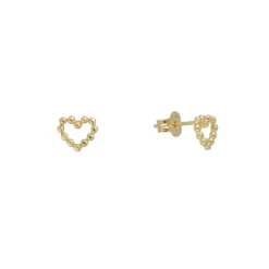 Ohrstecker "Herz" Gold 585