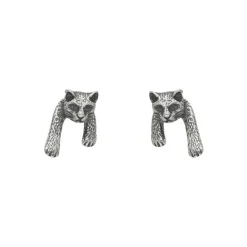 Ohrstecker "Katze" Silber 925