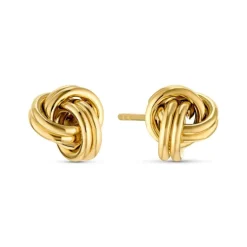 Ohrstecker "Knoten" Gold 585