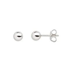 Ohrstecker, "Kugel" Silber 925