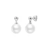 Ohrstecker "PACIFIC TREASURES" Silber 925 Imitationsperle