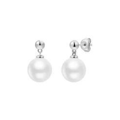Ohrstecker "PACIFIC TREASURES" Silber 925 Imitationsperle
