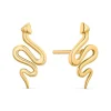 Ohrstecker "Schlange" Gold 585
