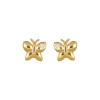 Ohrstecker "Schmetterling" Gold 585 Zirkonia