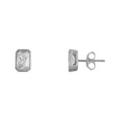 Ohrstecker Silber 925 Zirkonia