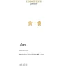 Ohrstecker "Stern" Gold 585