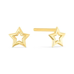 Ohrstecker "Stern" Gold 585