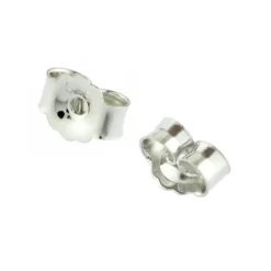Ohrstecker Verschluss Weißgold 585 klein