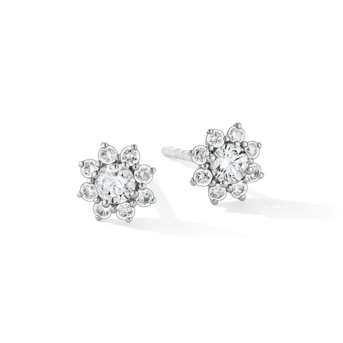 Ohrstecker Weißgold 585 Brillanten 0,48 ct.