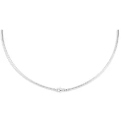 Omegacollier Wei&szlig;gold 585 1,5mm