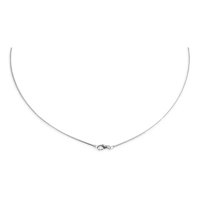 Omegacollier Weißgold 585 1,2mm