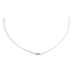 Omegacollier Weißgold 585 1,2mm