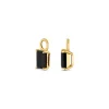 Onyx Anh&auml;nger f&uuml;r Creolen Gold 585
