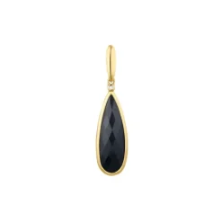 Onyx Anh&auml;nger Gold 585 Zirkonia