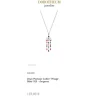 Onyx Markasit Collier "Waage" Silber 925