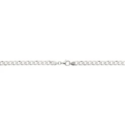 Panzerhalskette Silber 925 Sterling 6,0mm