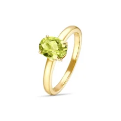 Peridot Ring Gold 585
