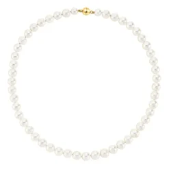 Perlen Collier Gold 585