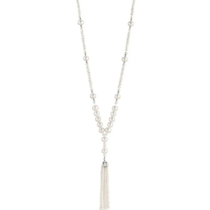 Perlen Collier Silber 925