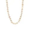 Perlen Collier Wei&szlig;gold 585