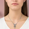Perlen Markasit Collier Silber 925
