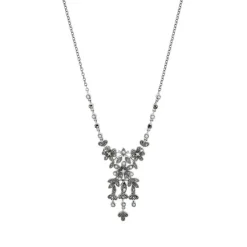 Perlen Markasit Collier Silber 925