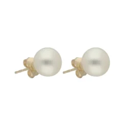Perlen Ohrstecker Gold 585