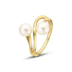 Perlen Ring Gold 585