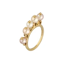 Perlen Ring Gold 750 - Gr. 56 - Privatbesitz