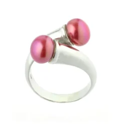 Perlen Ring Silber 925