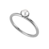 Perlen Ring Silber 925