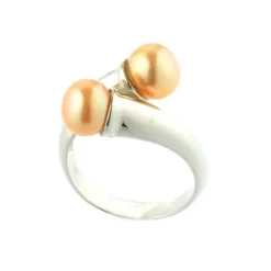 Perlen Ring Silber 925