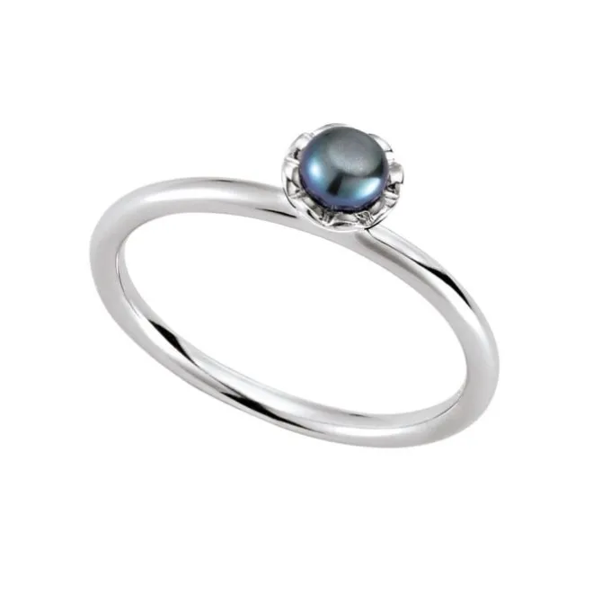 Perlen Ring Silber 925