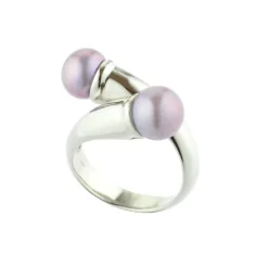 Perlen Ring Silber 925