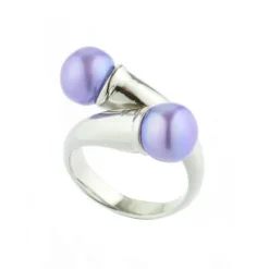 Perlen Ring Silber 925