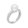 Perlen Ring Silber 925 Zirkonia