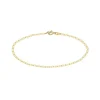 Pl&auml;ttchen Armkette Gold 585