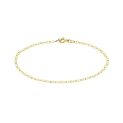 Pl&auml;ttchen Armkette Gold 585