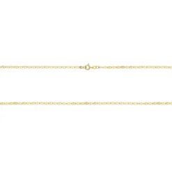 Pl&auml;ttchenkette Gold 585
