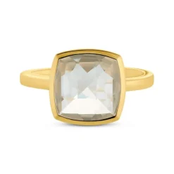 Quarz Ring Gold 585