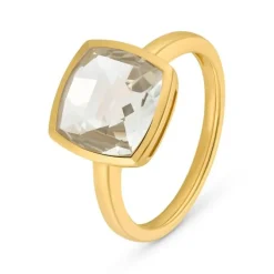 Quarz Ring Gold 585