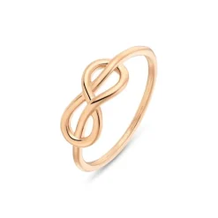 Ring "2 in love" Ros&eacute;gold 585 "Soft Peach"
