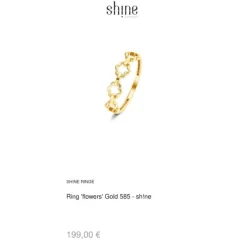 Ring "flowers" Gold 585